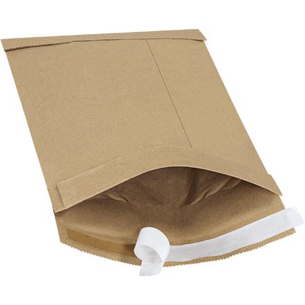 7 <span class='fraction'>1/4</span> x 12" Kraft #1 Self-Seal Padded Mailers